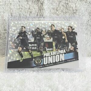 5/$20 Mint 2022 Topps Philadelphia Union Icy White Foil Club MLS Card 57!!